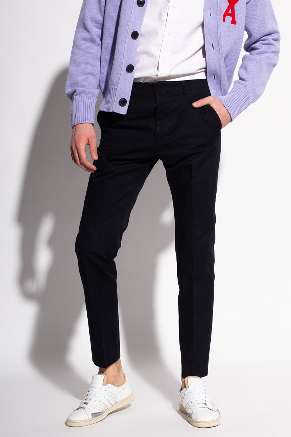 Ami Alexandre Mattiussi Pleat-front trousers